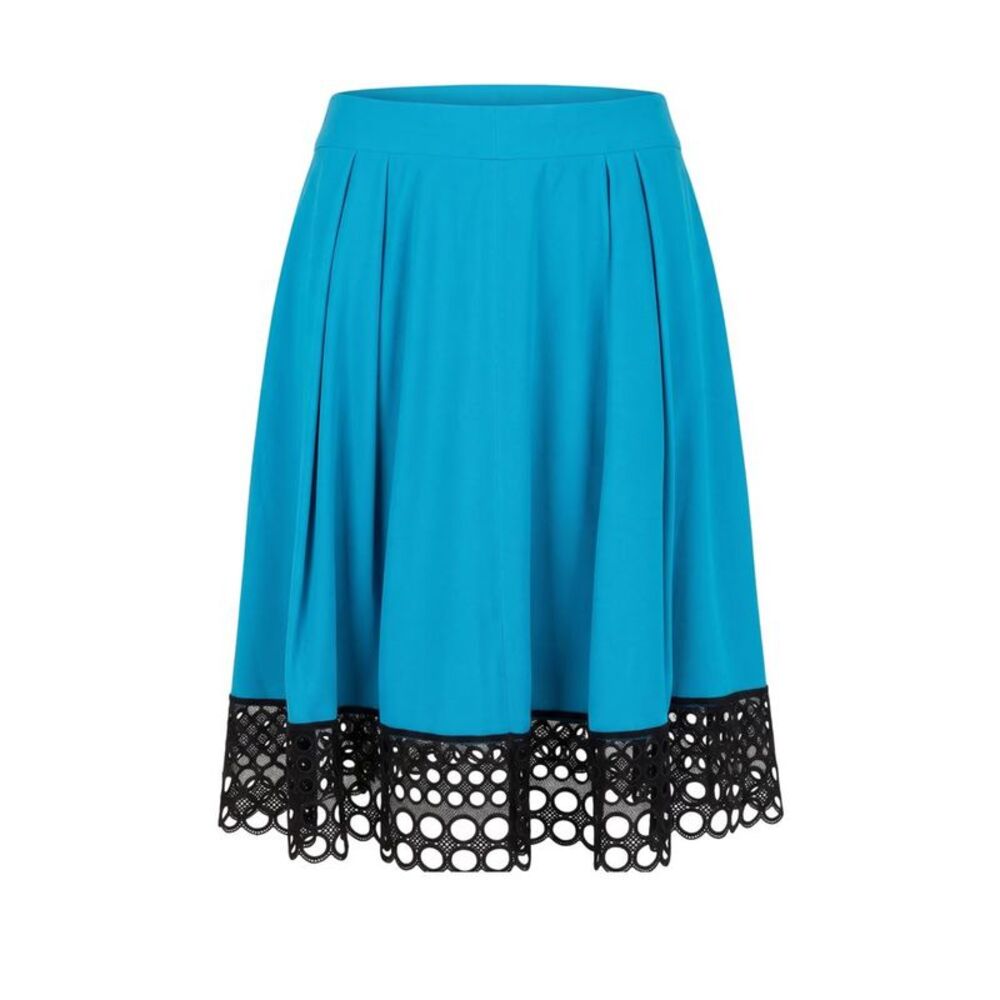 Trussardi Blue Acetate Women Women's Skirt